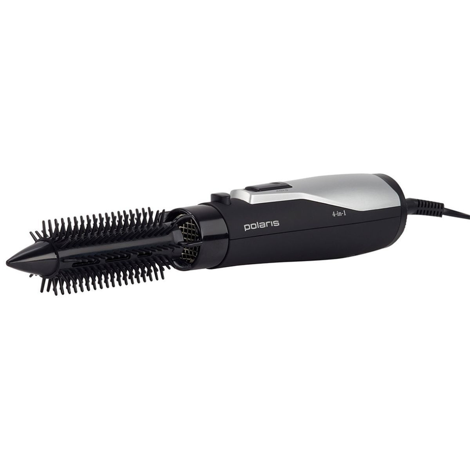 Фен-щетка Polaris, PHS 0854, 800 Вт, 3реж, 4 насадки, 008507