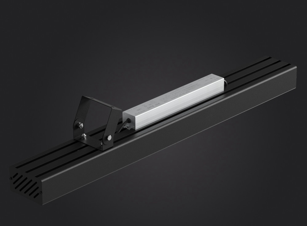 Светильник LED 100Вт 4000К 16200Лм IP67 Awax II U1 Lens D15 776х94х100мм DARKLUM