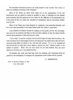 Cusack's freehand ornament. A text book with chapters on elements, principles, and methods of freehand drawing | Charles Armstrong