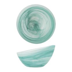 Салатник 700 мл d 18 см h10 см Green Sky косой матовое стекло P.L. Proff Cuisine [6]