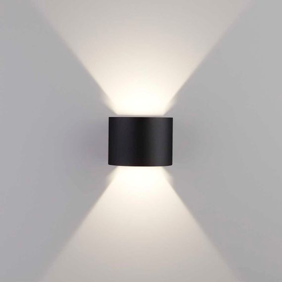 Уличный настенный светодиодный светильник Elektrostandard 1518 Techno LED Blade черный a038828