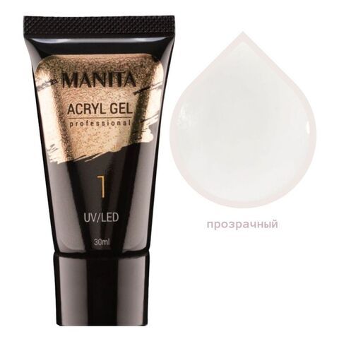 Manita Professional акригель 01 , 30 мл прозрачный