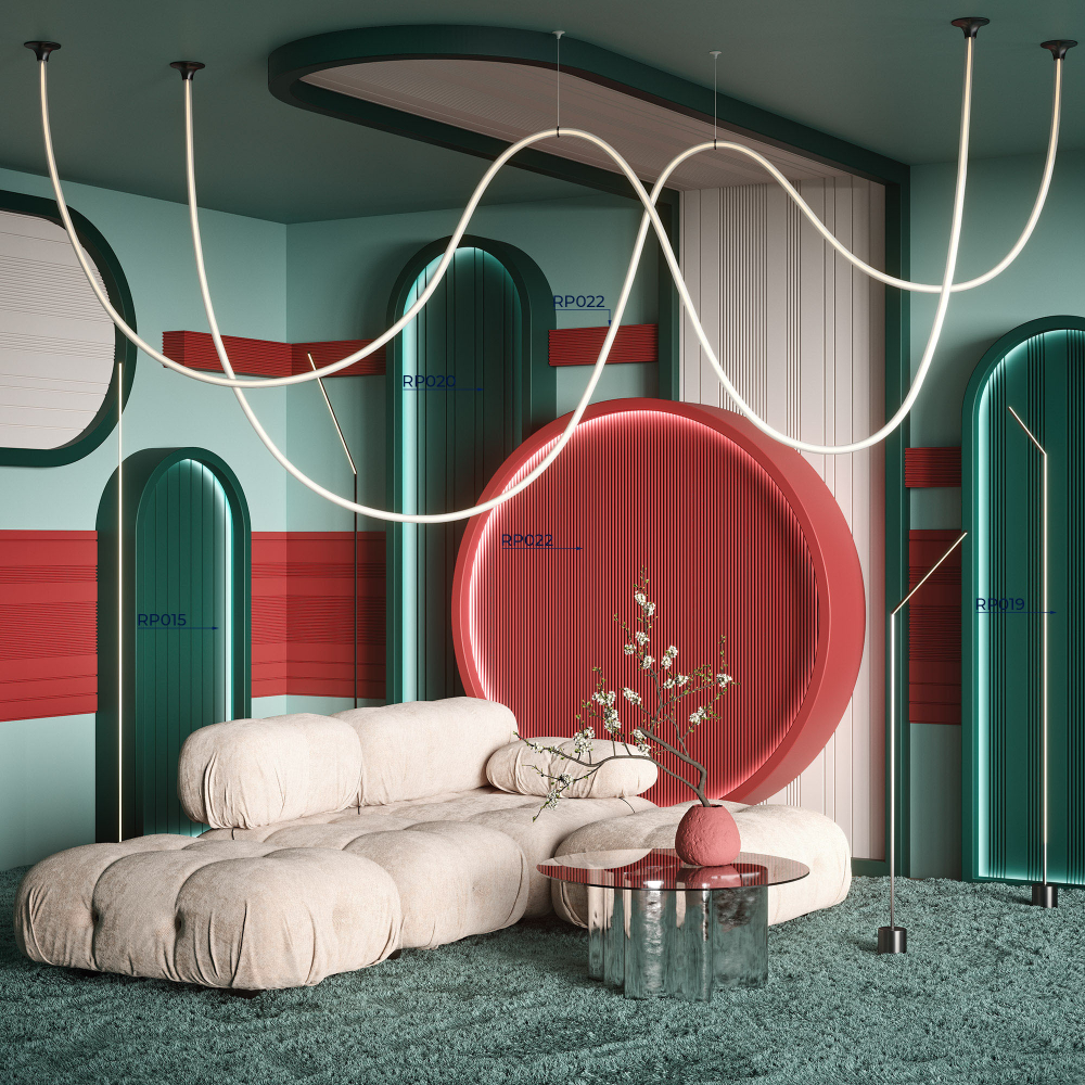 Cosca Decor. Панель RP015, 156х12x2800мм, Экополимер