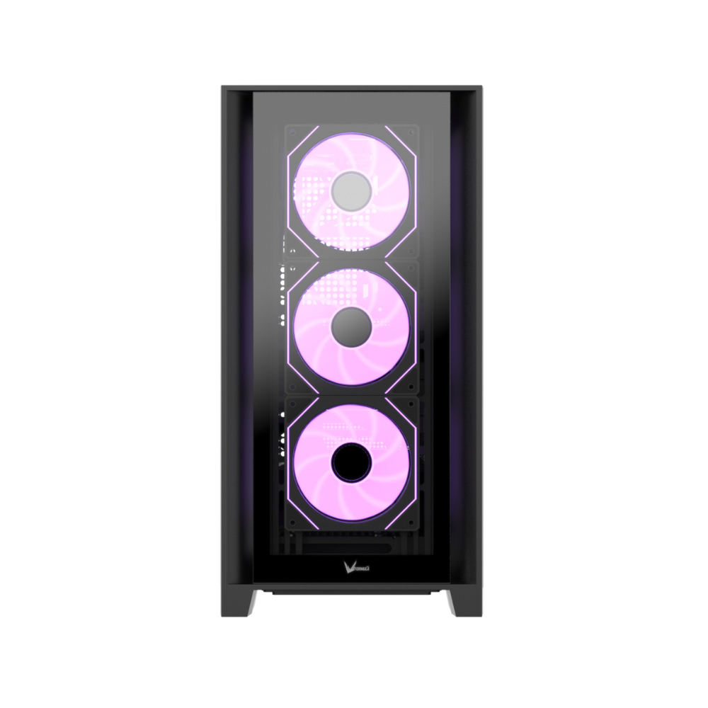 Компьютерный корпус Formula V Air Power G8 Cosmic Black без Б/П