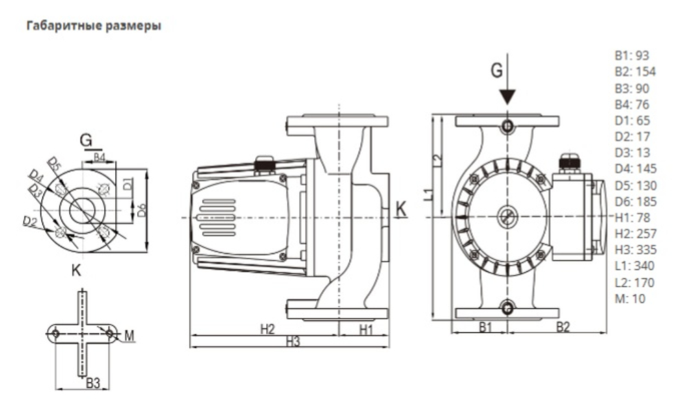 Насос NOZ 65/12 DM