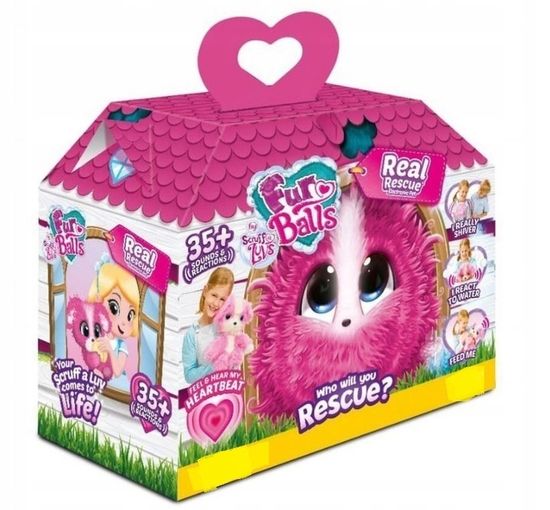 Пушистик потеряшка музыкальный в большой упаковке