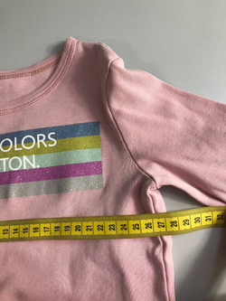 Лонг Benetton стильный, на 4/5 лет