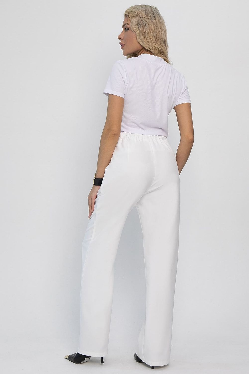 Брюки Брайн (белые) Б13888-33М LT Collection