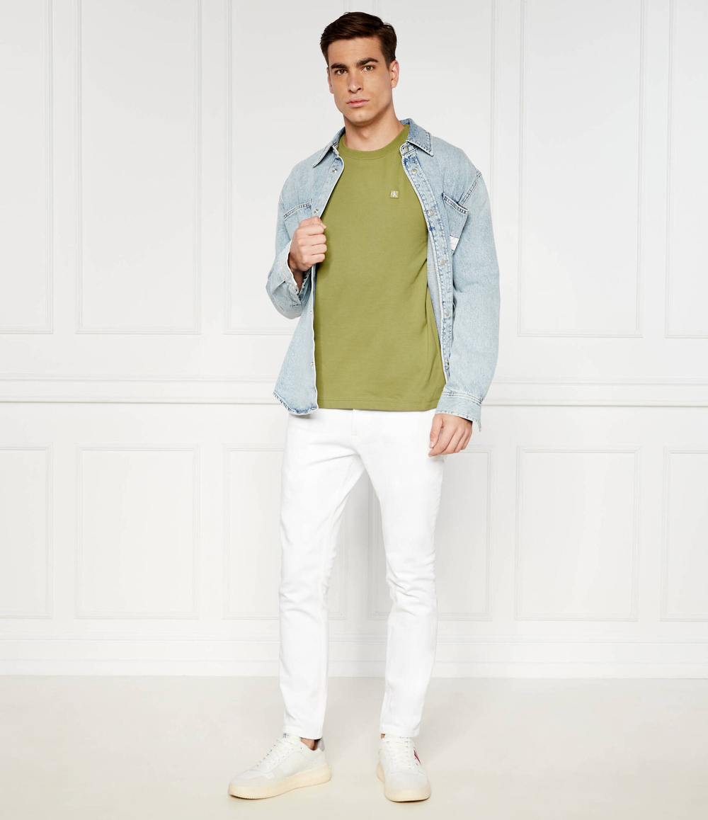 Футболка CALVIN KLEIN JEANS - оливковый(J30J325268)