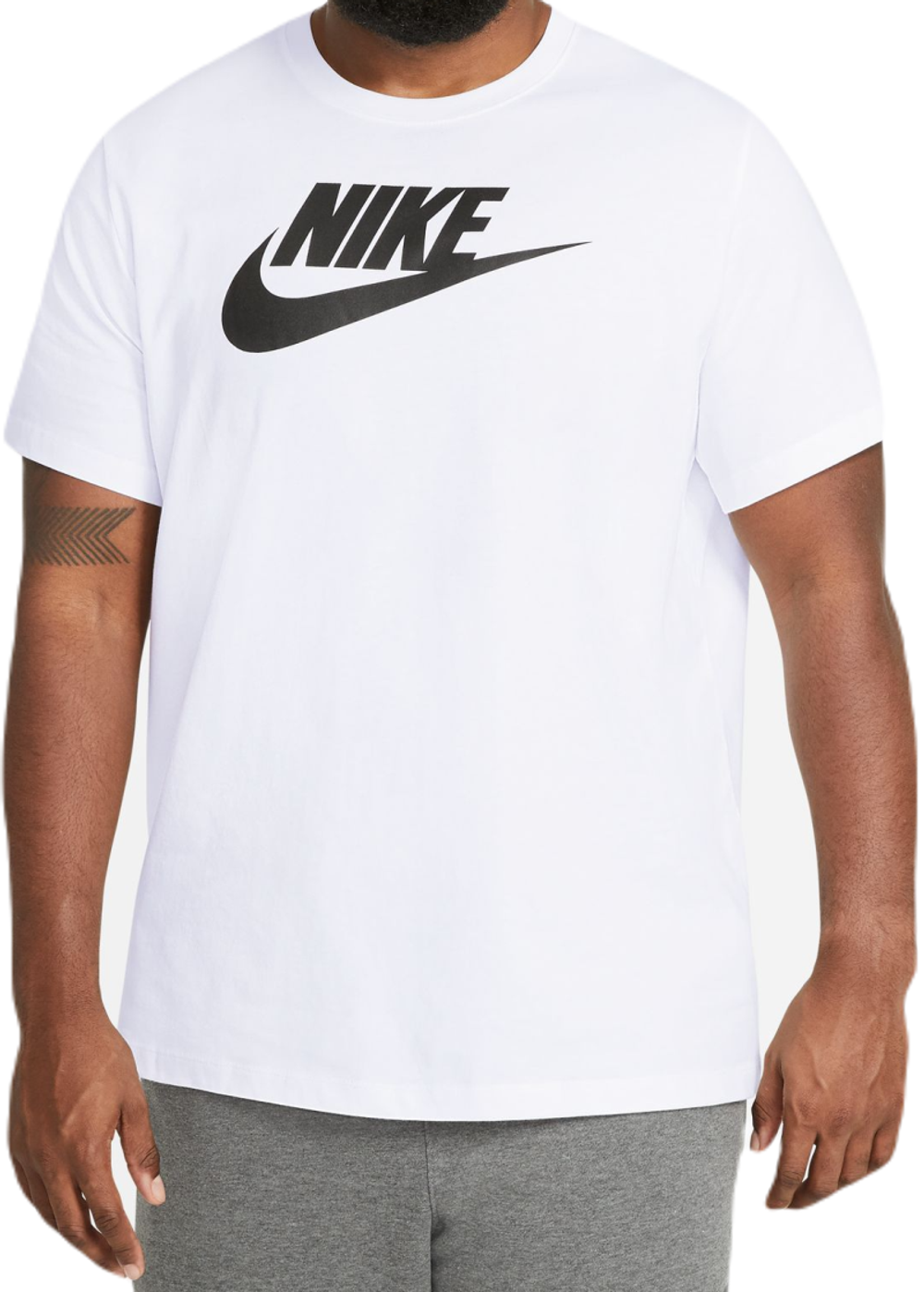 Теннисная футболка Nike Sportswear T-Shirt Icon Futura - white/black