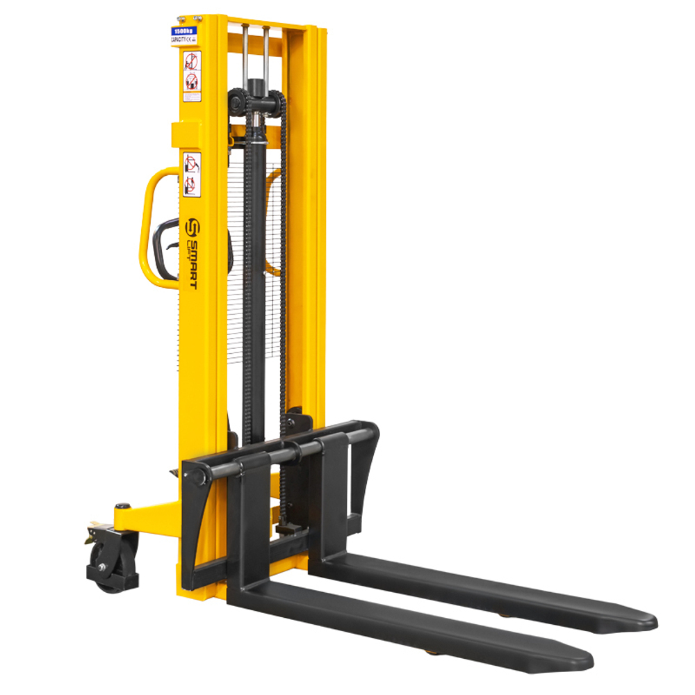 Ручной гидравлический штабелер SDJ 1025 (1000 кг; 2,5 м; вилы 310-830 мм) SMARTLIFT (SMART)