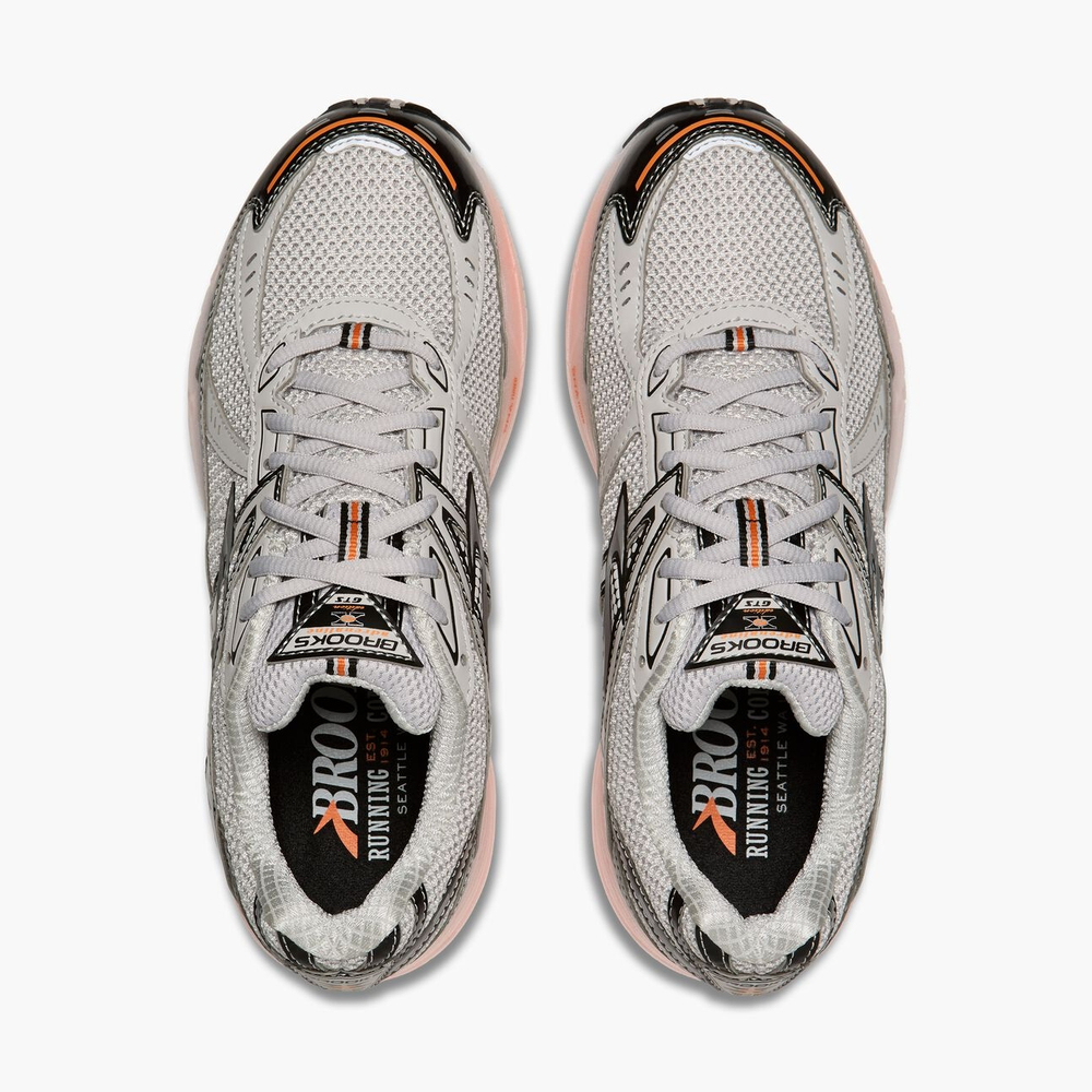 Кроссовки Brooks Adrenaline GTS 10 - Quiet Grey/Black/CoralRose
