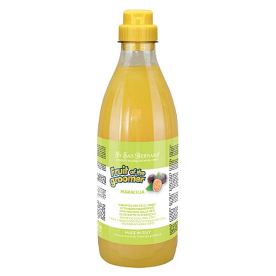 ISB Fruit of the Groomer Maracuja Шампунь для длинной шерсти с протеинами ISB Fruit of the Groomer Maracuja Шампунь для длинной шерсти с протеинами