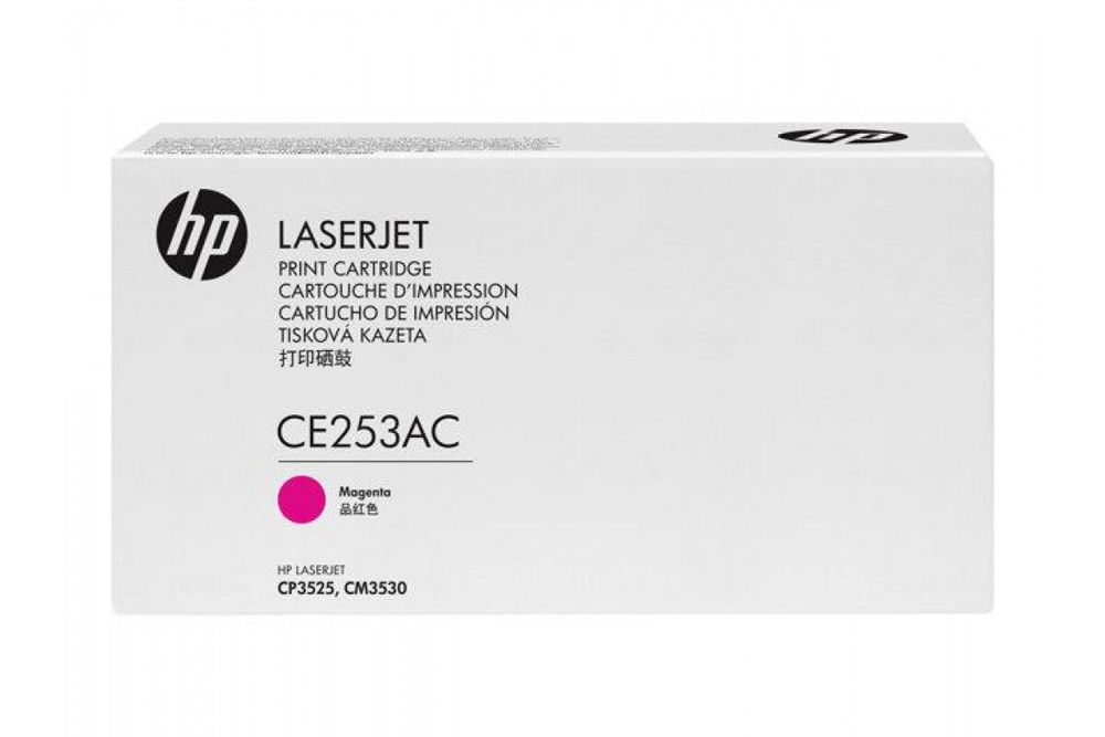 Оригинальный картридж hp CE253A № 504A пурпурный (CE253AC/YC)