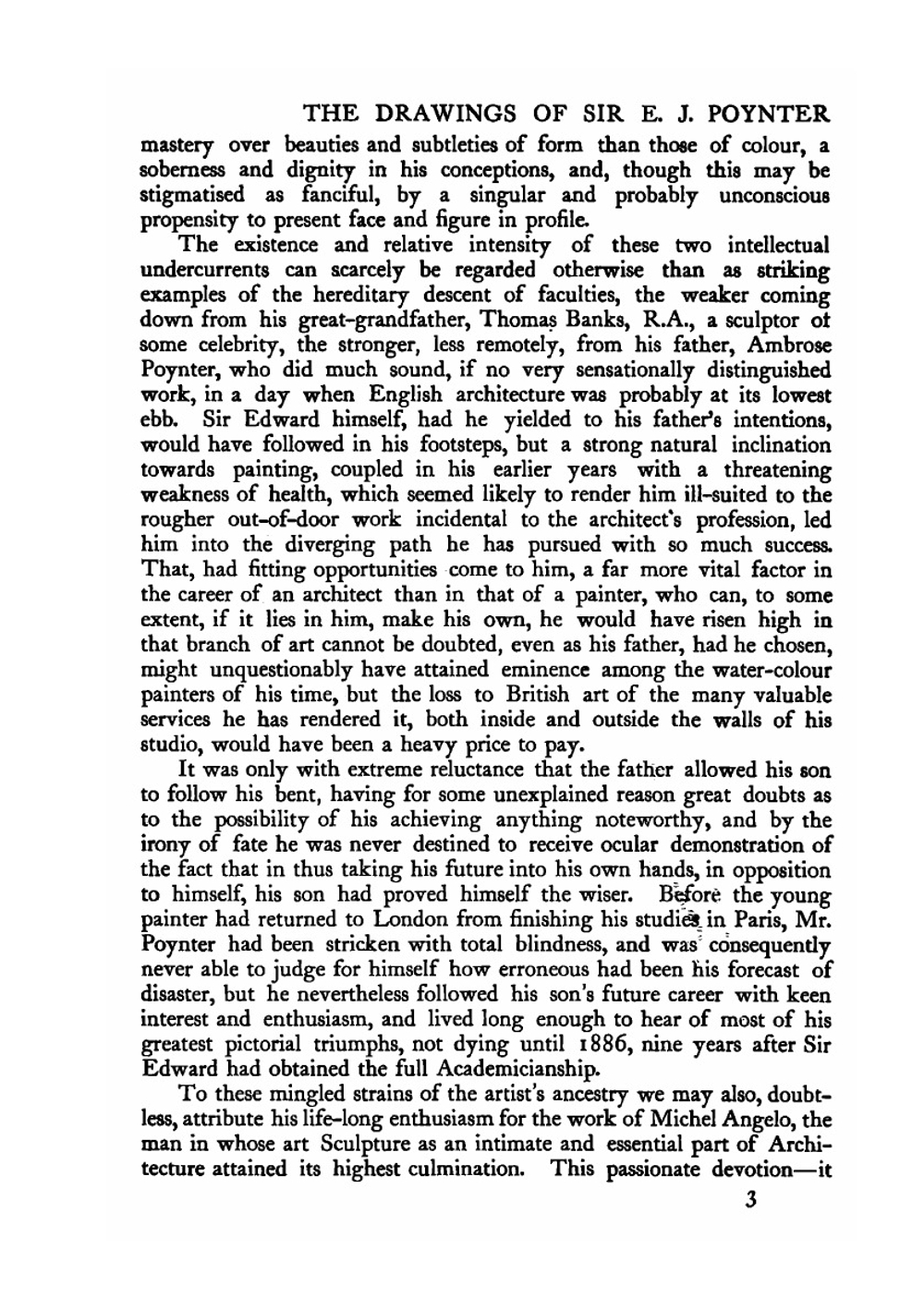 Drawings of Sir E. J. Poynter | M. l'abbé Trochon