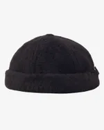 Докер Якорь Портовой пальтовый черная Альпака Сури / шерсть