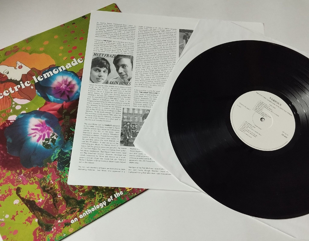 Винтажная виниловая пластинка LP Сборник The Electric Lemonade Acid Test Volume 3 (An Anthology Of The Spark Label 1967-1970) (UK 2002)