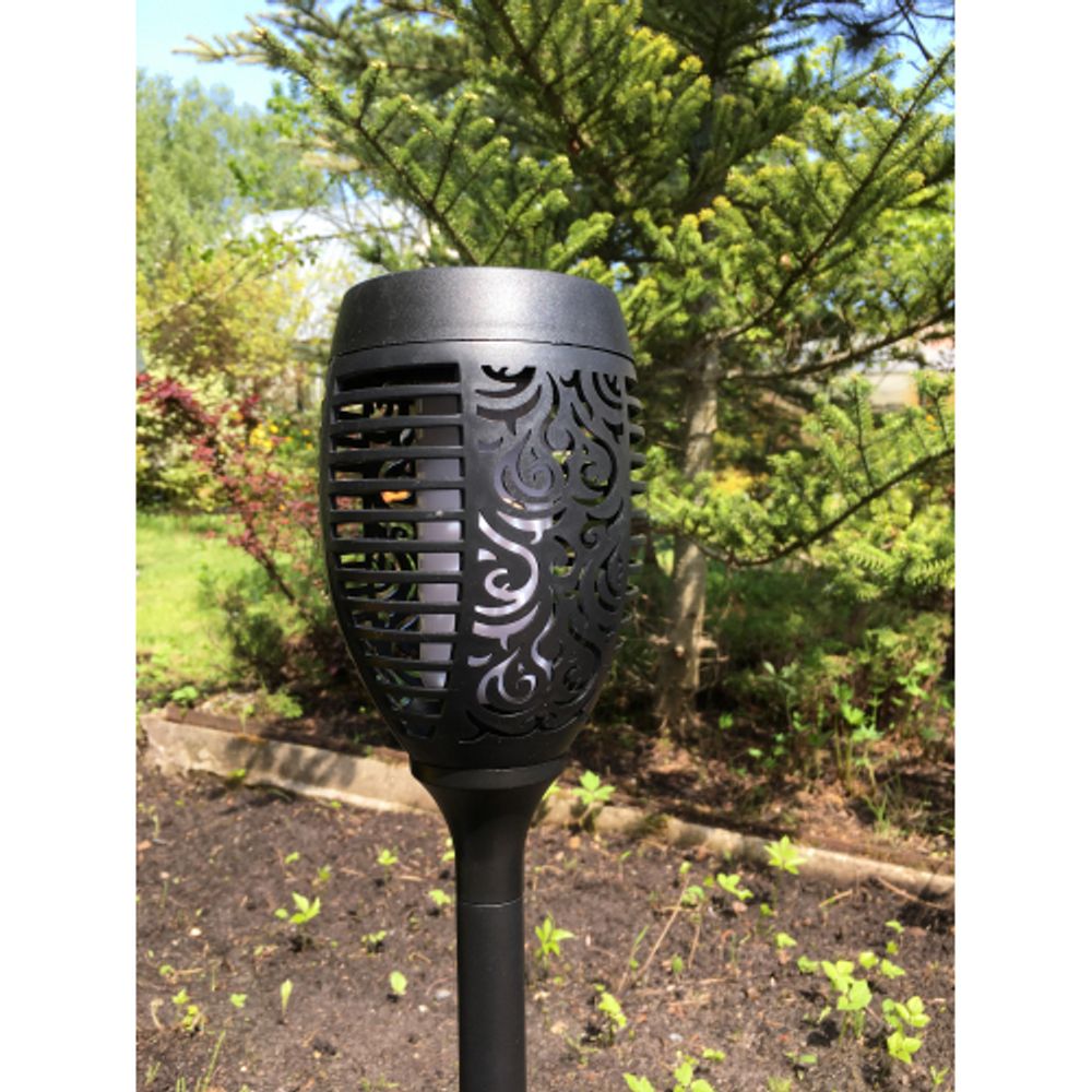 ERASF012-35 ЭРА Садовый светильник Факел на солнечной батарее, 72 см