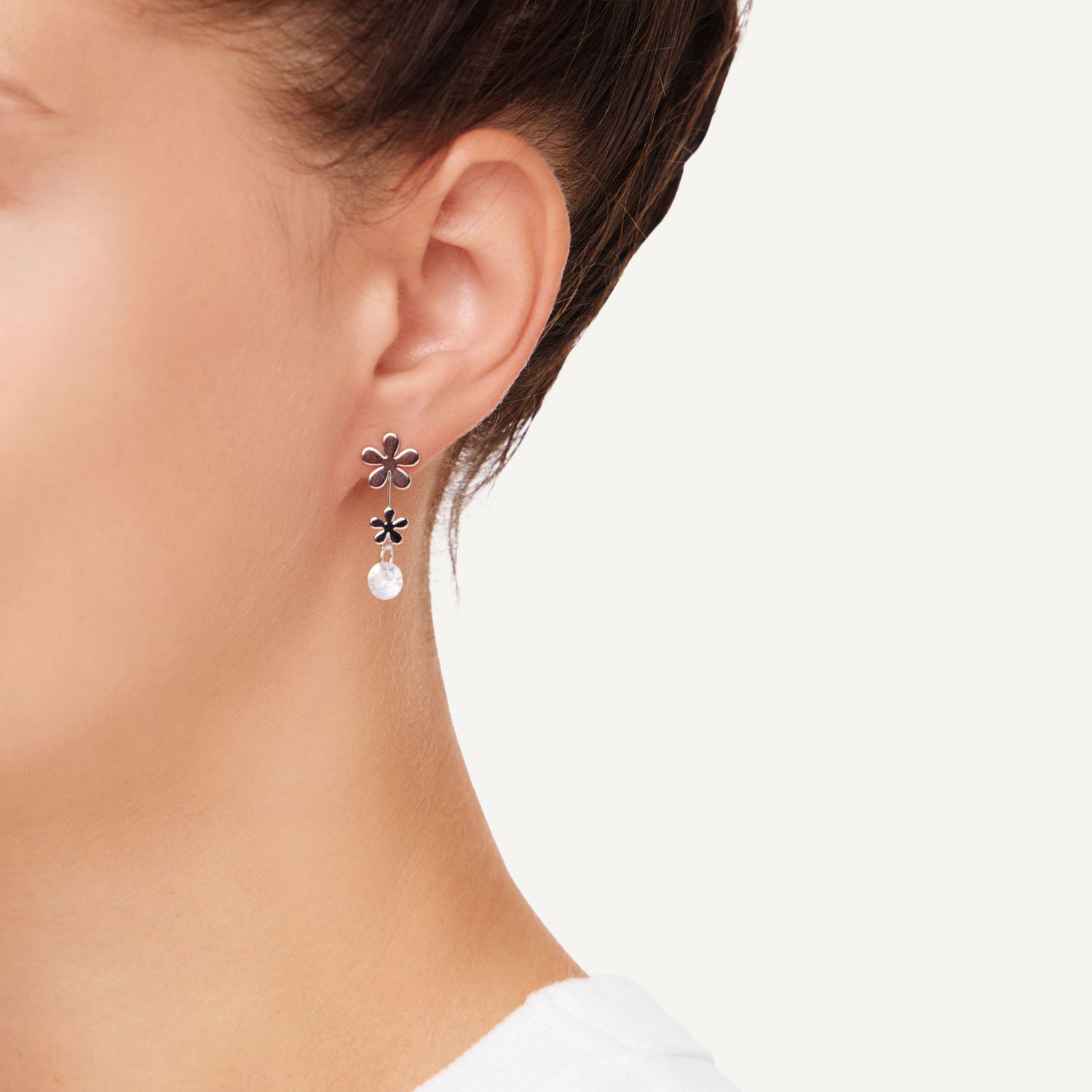 Серьги Bikini Bottom Earrings – Silver