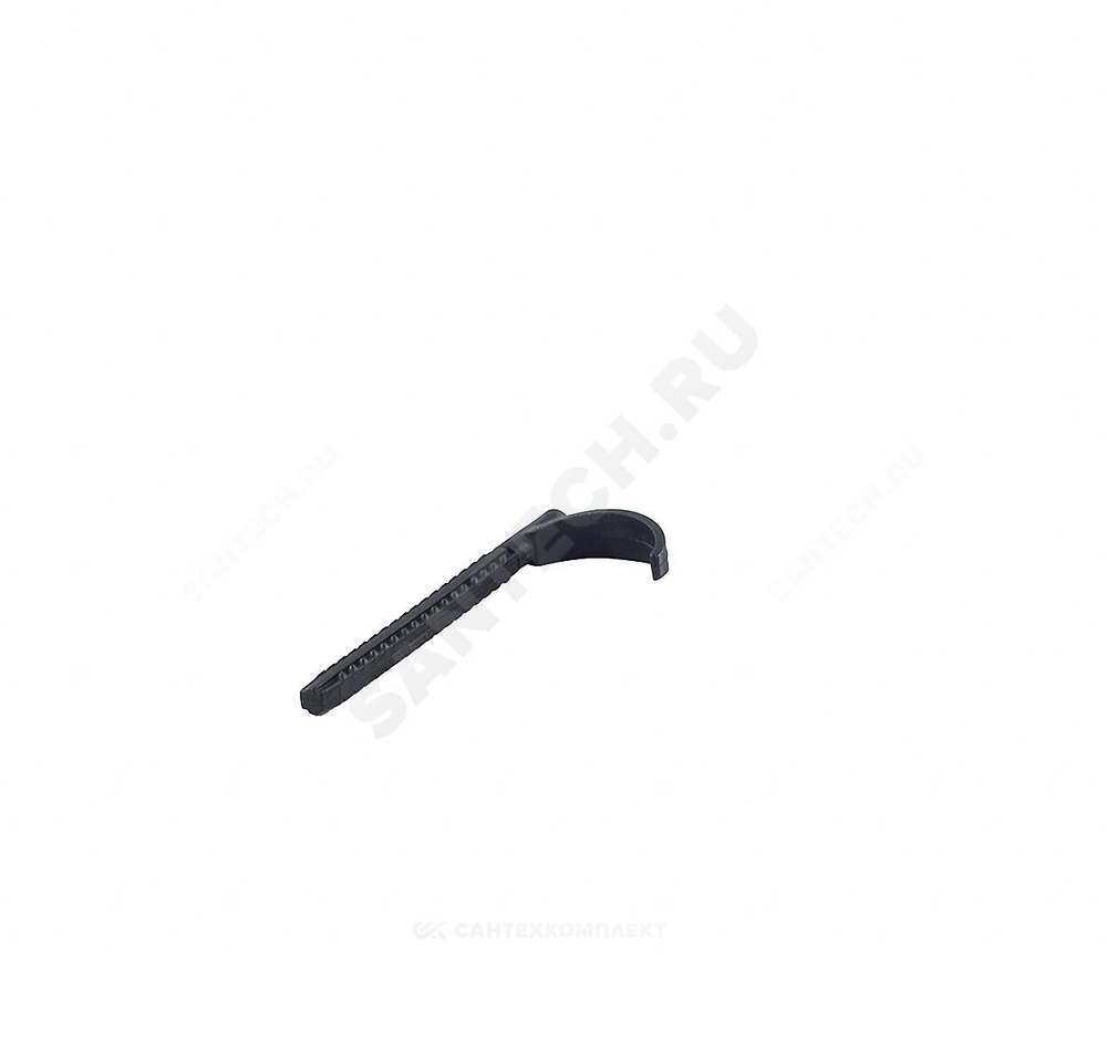 Крюк односторонний L=10см для труб Дн 10-32 Rehau 12573781002