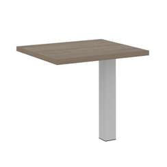 Yalta Брифинг-приставка LT.BR-1 Вяз Благородный/Металл Серый 800*700*750