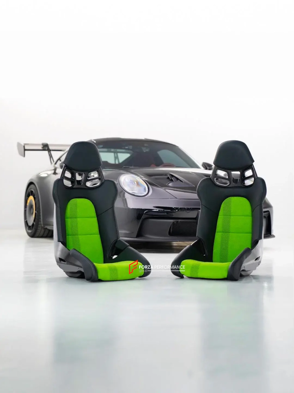 Карбоновые сиденья / ковшевые кресла для PORSCHE 911 992.2 TARGA 4 GTS Порше Тарга 4