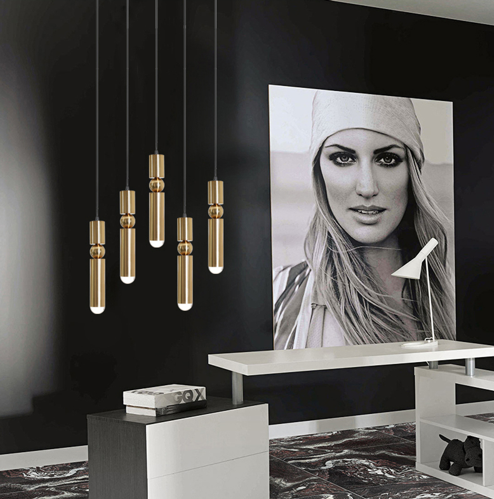 Pendant design lamp  Fulcrum by Lee Broom (Gold)