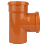 Тройник наружный канализационный 110х110 мм 87,5°