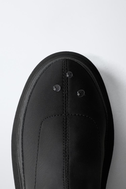 ZARA ВОДООТТАЛКИВАЮЩИЕ БОТИНКИ, ЧЕРНЫЙ