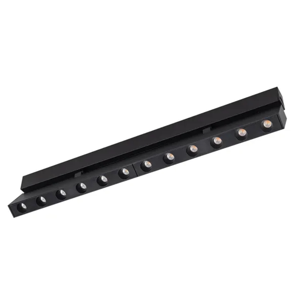 Светильник MAG-DOTS-FOLD-25-S400-12W Warm3000 (BK, 30 deg, 24V) (Arlight, IP20 Металл, 5 лет) 034219