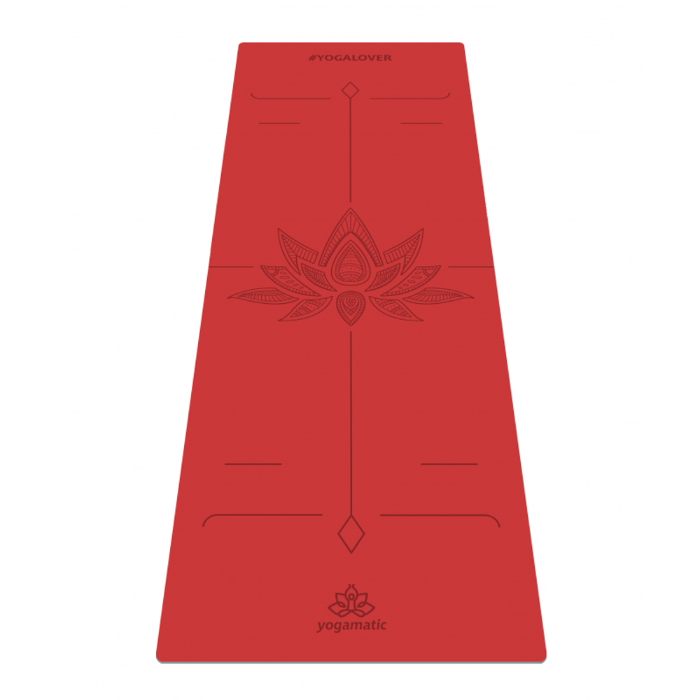 Каучуковый коврик для йоги Art-Lotos 185*68*0,4 см