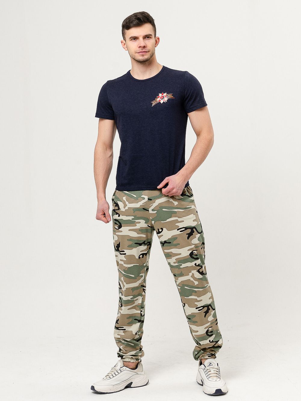 Джоггеры мужские (камуфляж) Lena Basco (Акция)