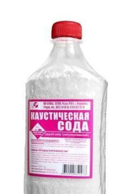 Сода каустическая  0250г. (50шт)