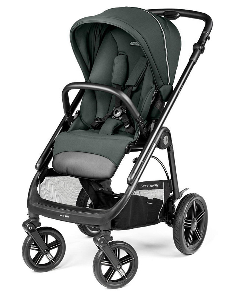 Коляска Peg Perego Veloce TC New Belvedere Lounge 3 в 1 Metal