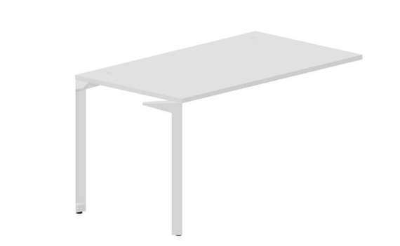 Стол 138х78х75см (2 громмета) - приставной элемент