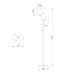 Торшер Eurosvet LOONA 4690389201615