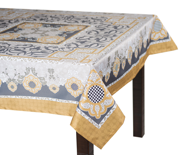 Скатерть 140x180 Blonder Home Broderick оливковая