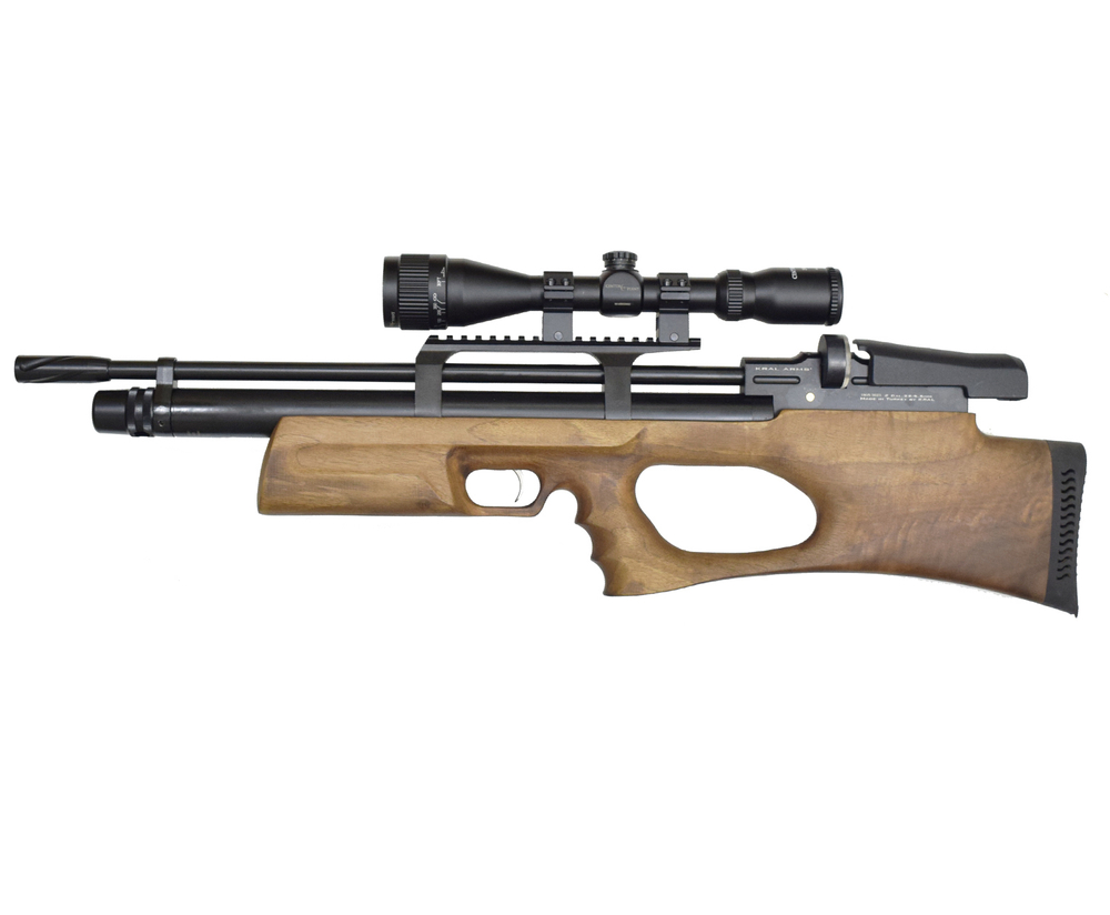 Винтовка пневматическая KRAL ARMS Puncher Breaker 3, кал. 5,5мм, дерево