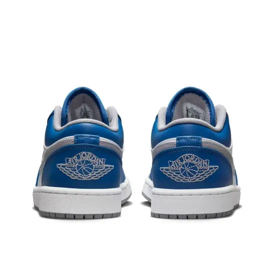 Кроссовки Nike Air Jordan 1 Low GS 'True Blue Cement'