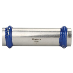 Муфта VARMEGA двухраструбная Inox Press надвижная 18x18