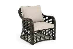 "Ницца" кресло из искусственного ротанга, цвет бронзовый