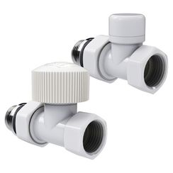 Набор термостатический прямой Royal Thermo Design 1/2quot;М30х1,5 (Белый)
