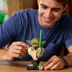 Конструктор LEGO Star Wars 75438 Бюст Йоды — фото 11