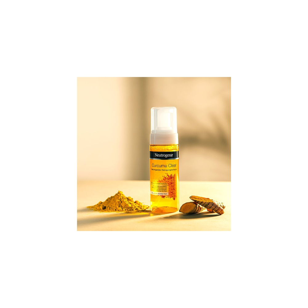 Neutrogena Curcuma Clear - очищающая пена /   150  ml  / GTIN 3574661546827