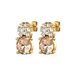 Серьги Dyrberg Kern BECKIA SG GOLDEN / CRYSTAL 460068
