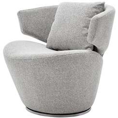 Крутящееся кресло Remy серое