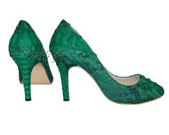 Туфли из кожи питона SH-74