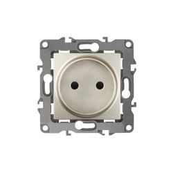 Розетка ЭРА Серия 12 12-2105-04 2P 16A-250В IP20 шампань