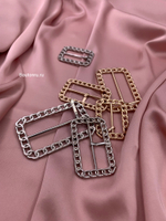 Пряжка золотая цепь