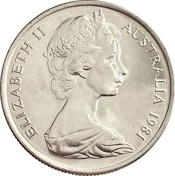5 центов 1981 Австралия